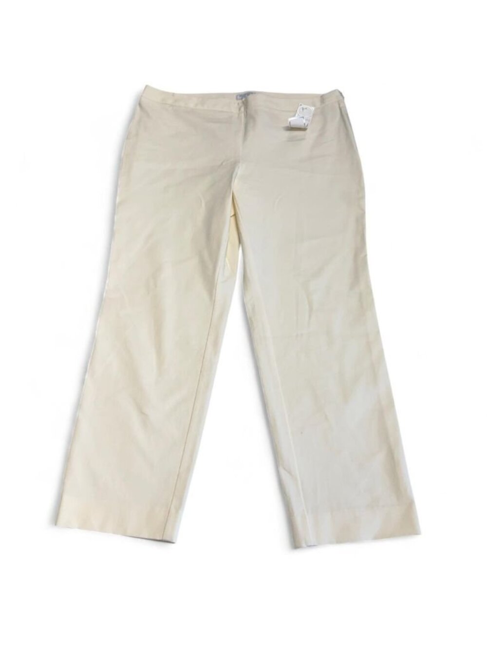 Charter Club Pant Shop Modern Fit Slim Leg Ankle Pants Women's 14 Cropped Office